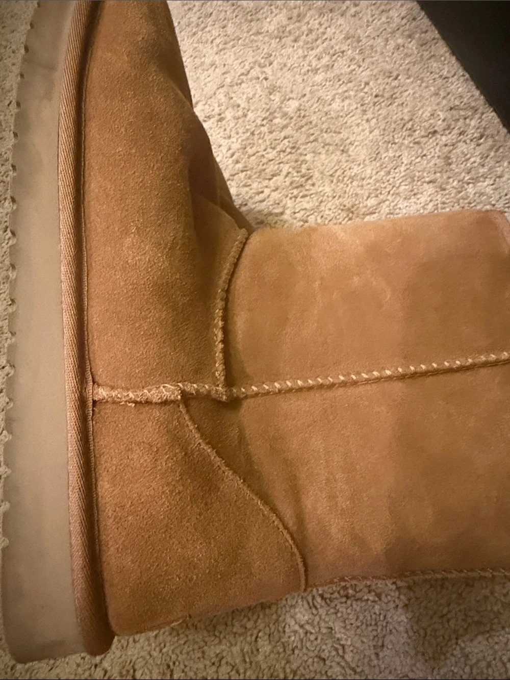 Koolaburra Chestnut Tan Suede Winter Boots